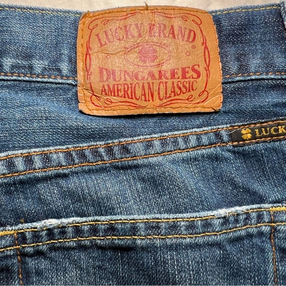 Lucky Brand Straight Leg Distressed Jeans Women’s Size 10/30 - Picture 5 of 7